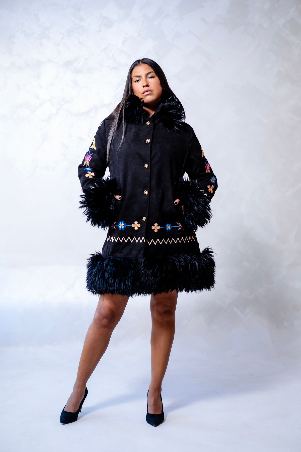 Golden Winter Coat